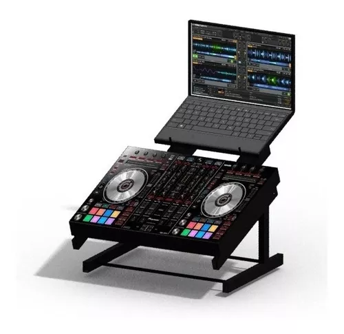 ☑️ Mesa DJ ( para Laptop + controlador )