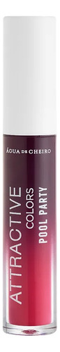 Delineador Attractive Colors Pool Party Colorido Pink - Blue Acabamento Mate