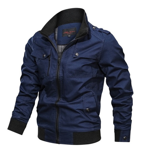 Chaqueta Bomber Casual De Piloto Táctico