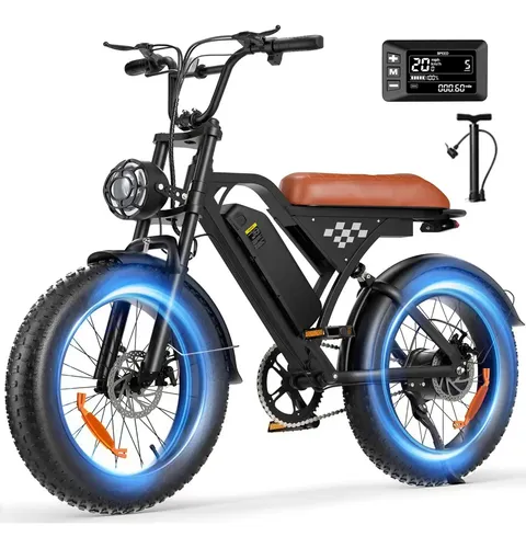 Bicicleta Elétrica Seyhcooter Para Adultos, Motor De 750 W E Bate...