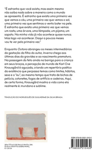 Inverno, De Karl Ove Knausgård. Editora Companhia Das Letras, Capa Mole Em Português, 2023
