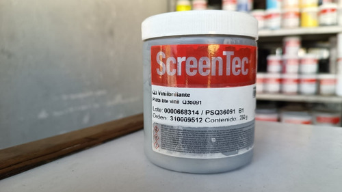 250g Tinta Plata Vinil Brillante Serigrafia Sanchez