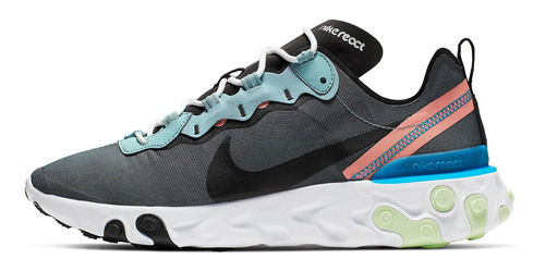 Zapatillas Nike React Element 55 Ocean Cube Bq6166-300   