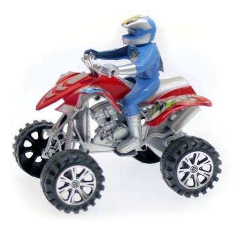 Imagen 3 de 5 de Auto Jeep De Carrera A Fricción Con Figura Conductor Niños