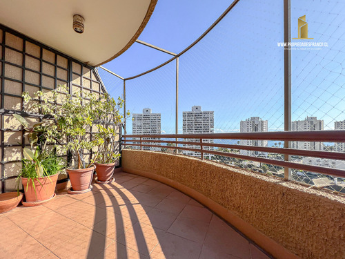 Viña Del Mar. Vende Depto 4d 4b Condominio Torres Del Paine