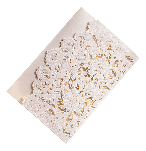 Tarjetas De Invitación, 25 Unidades, Sobres De Boda Huecos P