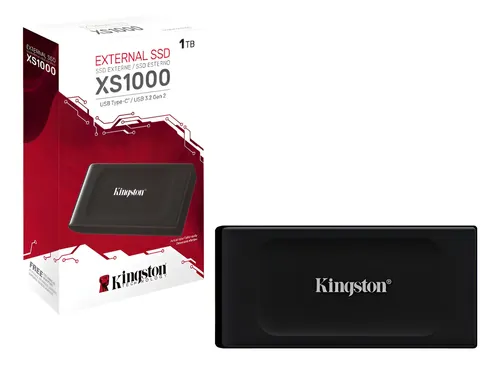 Ssd Externo Portátil Kingston Xs1000 1tb 1000gb - Sxs1000/1000g