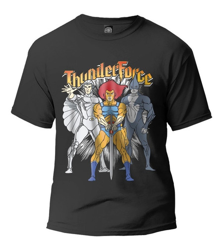 Playera Thunderforce Thundercats Silverhawks Tigersharks