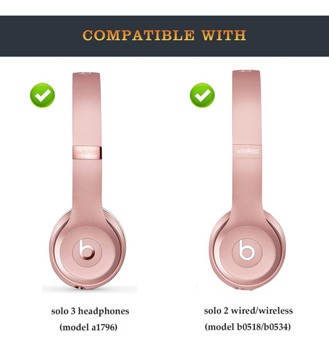 Diadema Para Beats Solo 3 Oem, Compatibles Con Solo 2