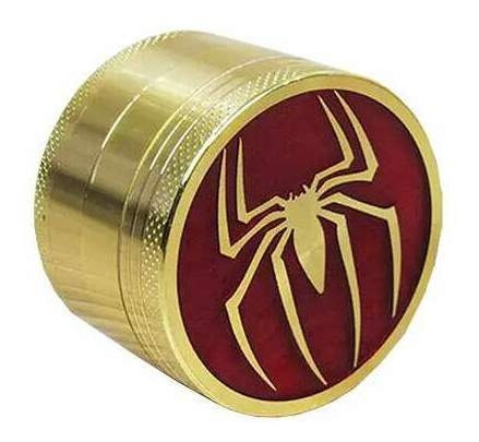 Imagem 1 de 3 de Dichavador De Fumo De Metal Homem- Aranha