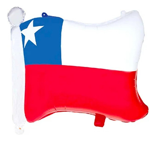 Globo Fiestas Patrias Bandera - 65cm X 55cm