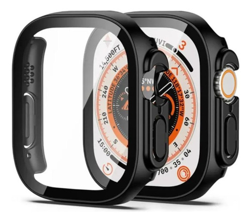 Protector Carcasa Con Vidrio Para Apple Watch Ultra 49mm