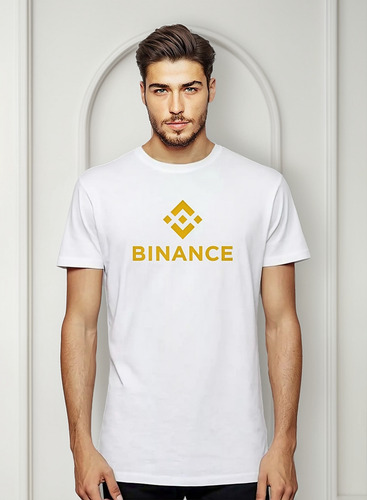 Polera Estampada Binance Crypto Geek Cripto Bitcoin