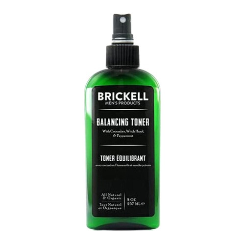Tonificador Facial Brickell Mens Products Natural 237ml