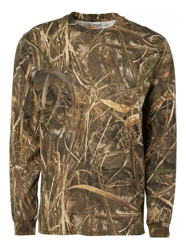 Playera De Algodon, Camo P/ Cacería Realtree, Mg Outdoors