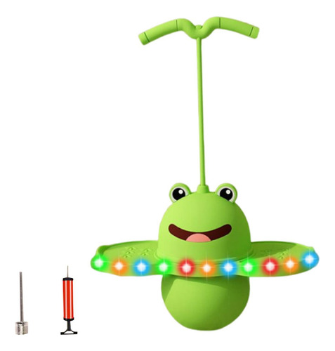 Pelota De Salto Pogo, Pelota Que Rebota, Rana Verde