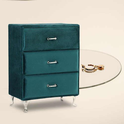 Miniatura Muñecas Accesorios Gabinetes De Pisos Verde