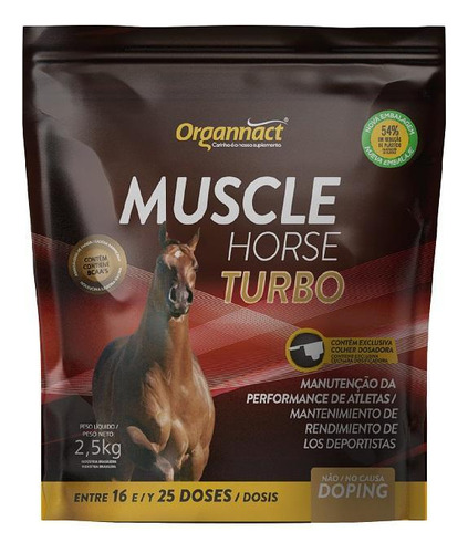 Muscle Horse Turbo Refil Box Pouch - 2,5 Kg