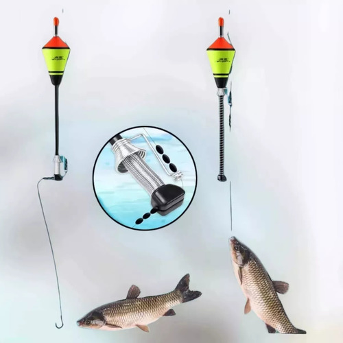 Pescador Portátil Con Flotador De Pesca Automático A