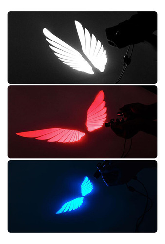 X1 Luz De Proyección Led Universal Con Forma De Ala De