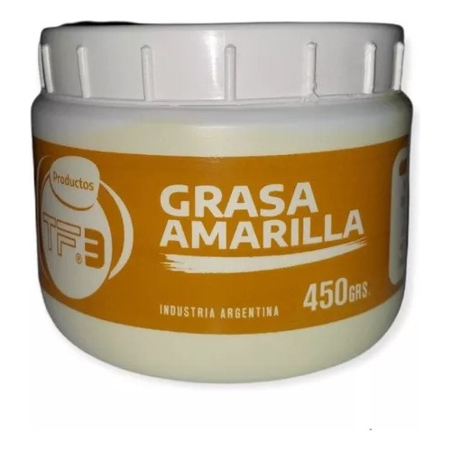 Grasa Multiuso Amarilla Vaselinada X 500 Gr Tf3 Lubricante 