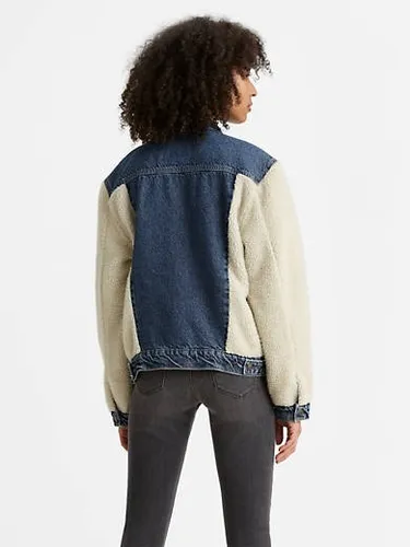 Chamarra levis mujer con borrega sale