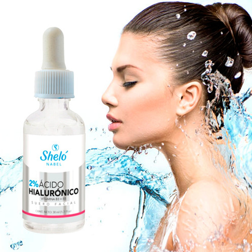 Acido Hialuronico Uso Cosmetico Suero Facial + B3 B5 30 Ml