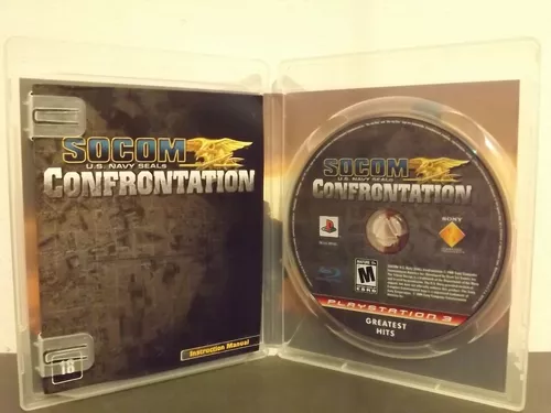 Jogo Ps3 Socom Confrontation Original Playstation