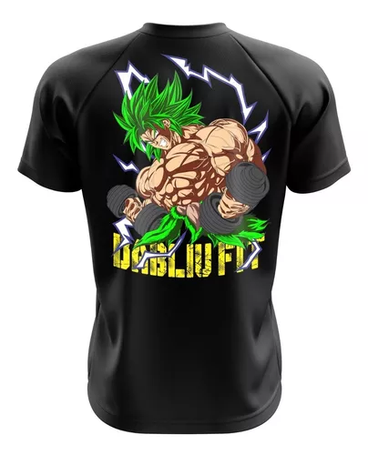 Camiseta Dry Fit Treino Broly Coleção Dragon Ball Lançamento