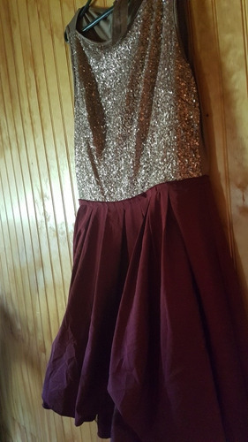 Vestido De Fiesta Corto Talla L