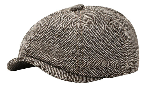 Gorra Plana Sombrero De Tweed Sombrero De Golf De Primavera