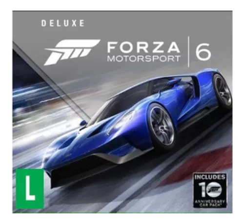 Forza Motorsport 6 Motorsport Deluxe Edition Microsoft Xbox One