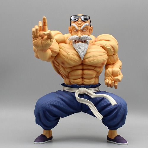 Figura Maestro Roshi Kame Sennin 26 Cm Dragon Ball Escultura