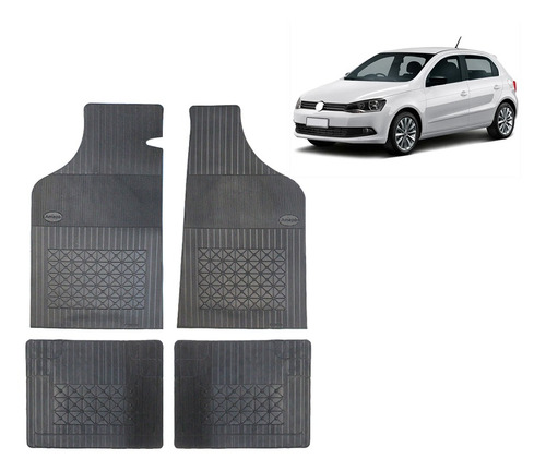 Juego Alfombra  Vw Gol 08 , 09, 10 4 Piezas