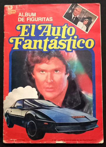 Album De Figuritas El Auto Fantastico Cromy 1982 Completo