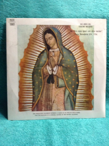 Lp Nuevo 450 Años Del Milagro La Virgen De Guadalupe