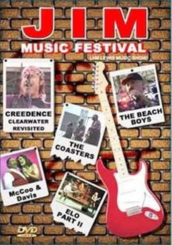 Dvd Jim Festival - Creedence - Beach Boys - The Coasters