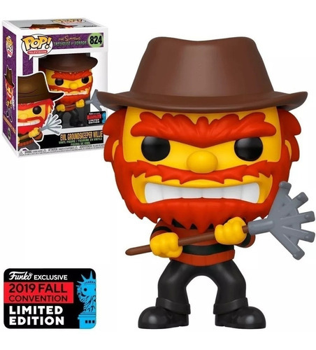 Funko Pop! Simpsons: Nycc 2019 - E Groundskeeper Willie #824
