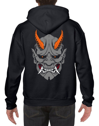 Sudadera Bushido Samurai Oni Demon Anime A2687