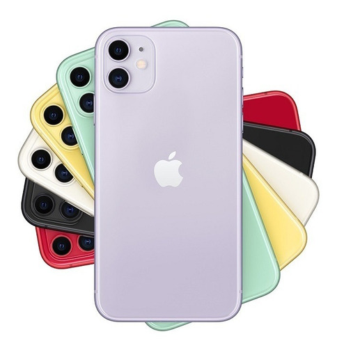 Celular Apple iPhone 11 (128 Gb) - Morado + Kit Accesorios (Reacondicionado)