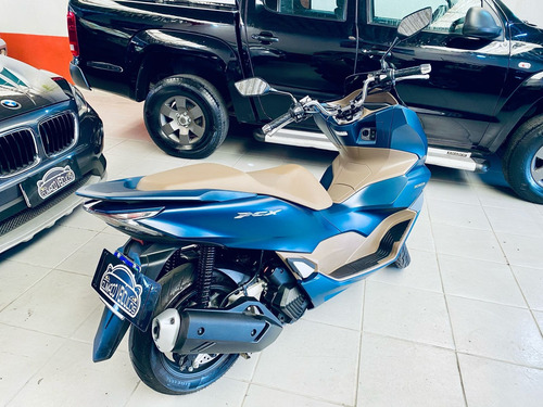 Honda Pcx 160cc Dlx Abs Azul Linda 2024 Unico Dono Impecavel