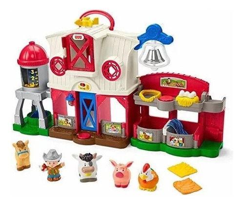 Fisher-price Little People Caring For Animals Juego De Granj