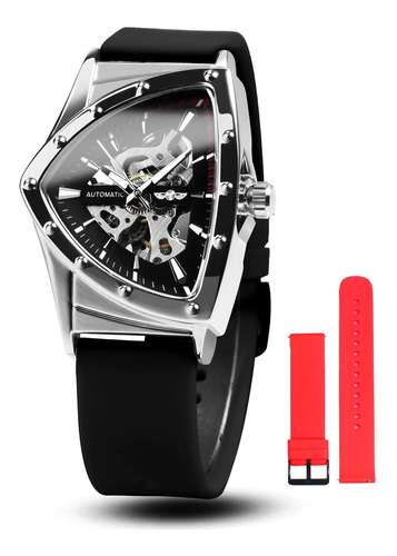 Reloj Hombre Caluxe Caluxe Tw52 Automático Pulso Negro En