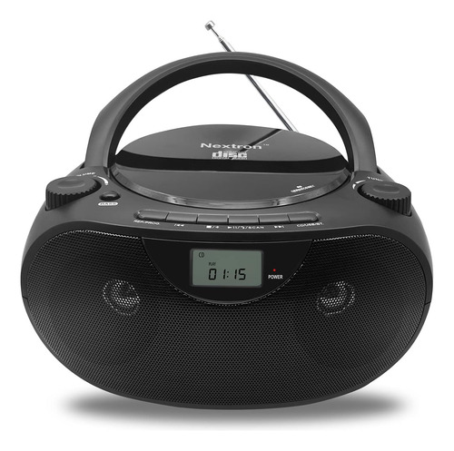 Nextron Reproductor De Cd Portátil Bluetooth Boombox Con...