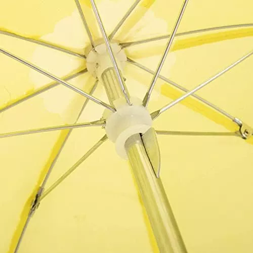Escala 1:6, 8 Paraguas en miniatura, ajustable, mini paraguas colorido y  lluvioso para decoración de personas de 18 pulgadas