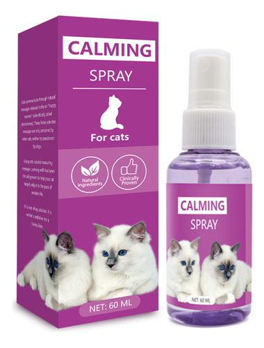 Feromonas Spray Calmante Del Humor Del Gato 60ml