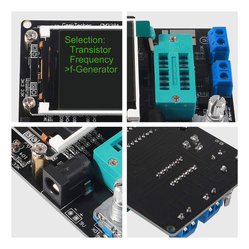 Probador De Transistores Lcd Multifuncional Gm328a Probador