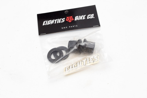 Tuercas 17mm Eighties Para Maza Eje 14mm - Linea Pro Bmx