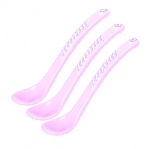 Set X3 Cucharas Para Bebe Twistshake Cuchara Lila