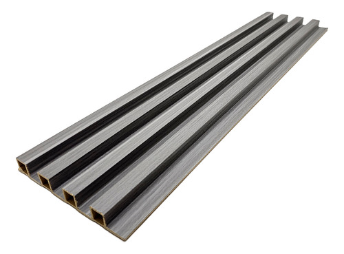 Revestimiento Wall Panel Wpc Muresco Gris 16.5 X 80 Cm Soul